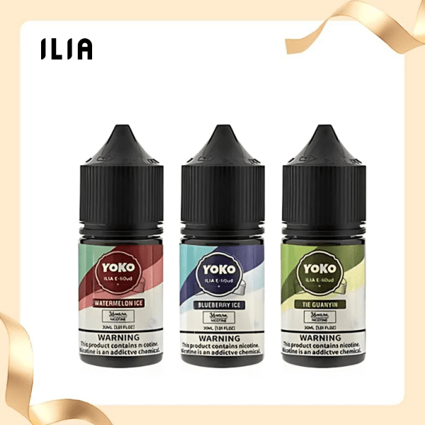 ILIA煙油 哩亞30ml/35mg小煙油 16款人氣口味 高品質尼古丁鹽 台灣現貨
