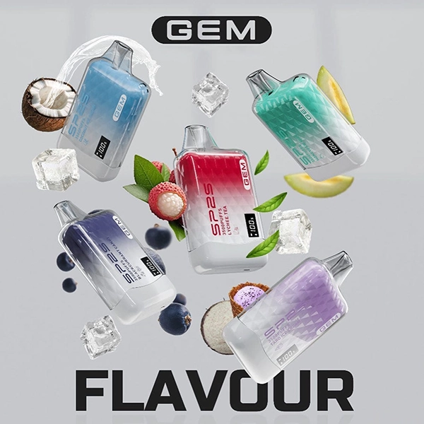 SP2S 9000口拋棄式電子煙｜多種口味現貨・12ml大容量・LED智慧熒幕